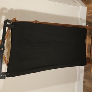 East 5th Flat Front Capri Gaucho Pants Black Size 18 NWOT